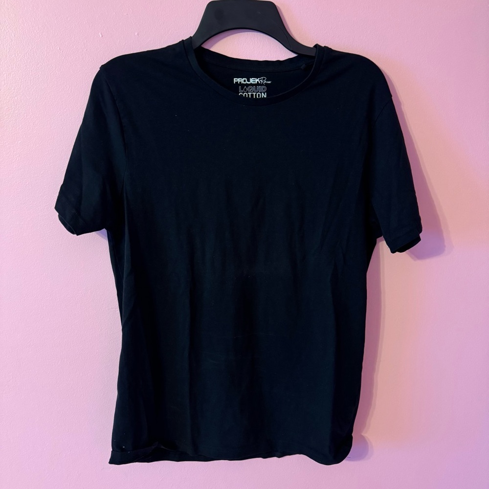 PROJEK Raw Black Short Sleeve Tee